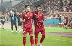 U23 Việt Nam 6-0 U23 Guam: 'Mưa bàn thắng' trên Sân Vận động Việt Trì